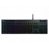 Logitech® G815 LIGHTSYNC RGB Mechanical Gaming Keyboard – GL Linear - CARBON - US INT'L - INTNL 920-009008