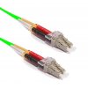 Keline optický duplex kabel, MM 50/125, OM5, LC/LC, LSOH, 10m POM5D-LCLC-100