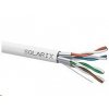 Inštalačný kábel Solarix STP, Cat6A, drôt, LSOH, cievka 500 m SXKD-6A-STP-LSOH 26000025