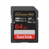 SanDisk SDXC karta 64GB Extreme PRO (280 MB/s Class 10, UHS-II V60) SDSDXEP-064G-GN4IN