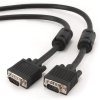Gembird kábel VGA HD15 (M) na VGA HD15 (M) Premium, tienený, 2 x feritové jadrá, 1.8 m,čierny CC-PPVGA-6B