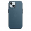 iPhone 15 FineWoven Case with MS - Pacific Blue MT3G3ZM/A