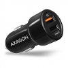 AXAGON PWC-QC5, QC & SMART nabíjačka do siete 31.5W, 2x USB-A port, QC3.0/AFC/FCP + 5V/1.6A PWC-QC5