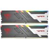 PATRIOT VIPER VENOM RGB 32GB DDR5 6200MHz / DIMM / CL40 / 1,1V / Kit 2x 16GB PVVR532G620C40K