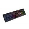 Polomechanická herná klávesnica C-TECH Iris (GKB-08), casual gaming, CZ/SK, duhové podsvietenie, USB GKB-08