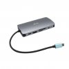 i-tec USB-C Metal Nano Dock HDMI/VGA with LAN, Power Delivery 100 W C31NANODOCKVGAPD