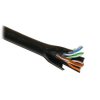 UTP kabel PlanetElite, Cat5E, drát, dvojitý venkovní PE+PE, černý, 305m, cívka KAB-UTP5E-D-PE-PE