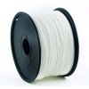 GEMBIRD Tlačová struna (filament) PLA, 1,75 mm, 1 kg, biela 3DP-PLA1.75-01-W
