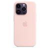 iPhone 14 Pro Silicone Case with MS - Chalk Pink MPTH3ZM/A