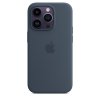 iPhone 14 Pro Max Silicone Case with MS-Storm Blue MPTQ3ZM/A