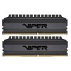 Patriot Viper Blackout/DDR4/64GB/3200MHz/CL16/2x32GB/Black PVB464G320C6K