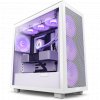 NZXT case H7 Flow RGB / 3x 140 mm fan / glass / mesh panel / white CM-H71FW-R1