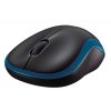 Bezdrôtová myš Logitech M185, modrá 910-002239