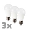 Solight LED žiarovka 3-pack, klasický tvar, 12W, E27, 3000K, 270°, 1080lm, 3ks v baleniu WZ530-3P
