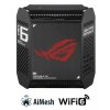 ASUS GT6 1-pack black Wireless AX10000 ROG Rapture Wifi 6 Tri-band Gaming Mesh System 90IG07F0-MU9A10