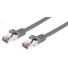 C-TECH kabel patchcord Cat6, FTP, šedý, 15m CB-PP6F-15