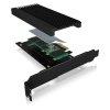 RAIDSONIC ICY BOX PCIe 4.0 karta M.2 NVMe SSD IB-PCI208-HS