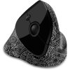 CONNECT IT Gloss BLACK DOODLE, Ergonomická myš CMO-2705-DD