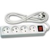 PremiumCord PP4K-03 230V 3m 4 zásuvky + vyp PP4K-03