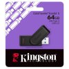 KINGSTON DataTraveler EXODIA S, 64GB, čie/čie DTXS/64GB