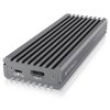RAIDSONIC ICY Externý box M.2 NVMe grey IB-1817M-C31