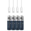 MEDIARANGE Batérie nabíjateľné AA, USB-C, 4ks MRBAT161