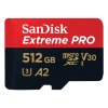 SanDisk Extreme PRO SDXC 512GB 200MB/s V30 + ada SDSQXCD-512G-GN6MA