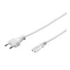 WENTRONIC Sieťový kábel 2pin 230V 5m biel W.93988 93988
