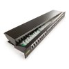 Patch panel 24port cat.5e STP black 606029 606029