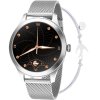 MAXCOM Fit FW42, Smart hodinky, strieborné FW42 Silver