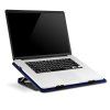 EVOLVEO A101, chladiaca podložka pre notebook, 2x ventilátor, modré podsvietenie DCX-A101 S