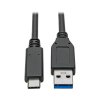 PremiumCord kábel USB-C - USB 3.0 A (USB 3.1 generation 2, 3A, 10Gbit/s) 0,5m ku31ck05bk
