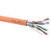 SOLARIX kábel CAT6A STP LSOH B2ca 500m/cie orang SXKD-6A-STP-LSOH-B2ca