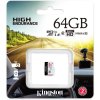 KINGSTON Micro SDXC HIGH Endurance 64GB UHS-I SDCE/64GB