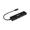 SBOX H-404C, USB Hub, 4port, USB C/4x USB H-404C