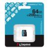 KINGSTON Micro SDXC CANVAS GO! Plus Gen4 64GB SDCG4/64GBSP