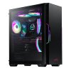 ADATA XPG case STARKER Mid-Tower Case, bez zdroja, čierna STARKER-BKCWW