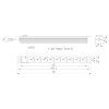 GEMBIRD EG-PDU-9F2F, Rozvodný panel, 9x FR, 1U EG-PDU-9F2F