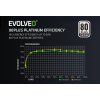 EVOLVEO P1000, 1000W/ ATX 3.1/ 80+ PLATINUM/ P1000-BK
