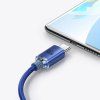 Baseus CAJY000503 Crystal Shine Series Dátový Kábel USB - USB-C 100W 2m Blue 6932172602840