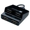 CONNECT IT CI-108 USB hub 4 porty STEP čierny CI-108