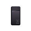 Powerbanka C-tech 30000mAh, Li-Pol, 20W, USB-C/USB-A/micro USB PBPD-30