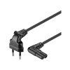 WENTRONIC Sieťový kábel 2pin 230V 3m black W.97354 97354