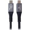 GEMBIRD Premium, Kábel USB-C/USB-C, 240W, 1,5m CCBP-USB4-CMCM240-1.5M