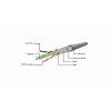 PATCH KABEL FTP cat.6, 1m blue PP6-1M/B