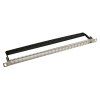 SOLARIX 19" Neosadený patch panel 24 portov 0,5U SX24HDM-0-STP-SL-UNI