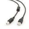 GEMBIRD Kábel USB 2.0 A/USB 2.0 B 1,8m tienený CCF-USB2-AMBM-6