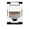 Keystone RJ45 UTP, Cat.6 de-embedded, samozárezový, SFA HSEMRJ6UWS