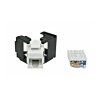 Keystone RJ45 UTP, Cat.6 de-embedded, samozárezový, SFA HSEMRJ6UWS