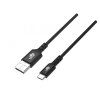 tb kabel usb usb c 1m silikonowy czarny s